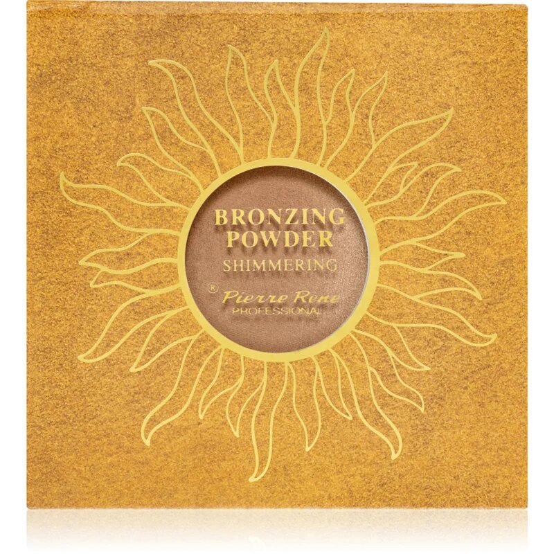 Pierre René Professional Shimmering bronzosító kompakt púder 75 g