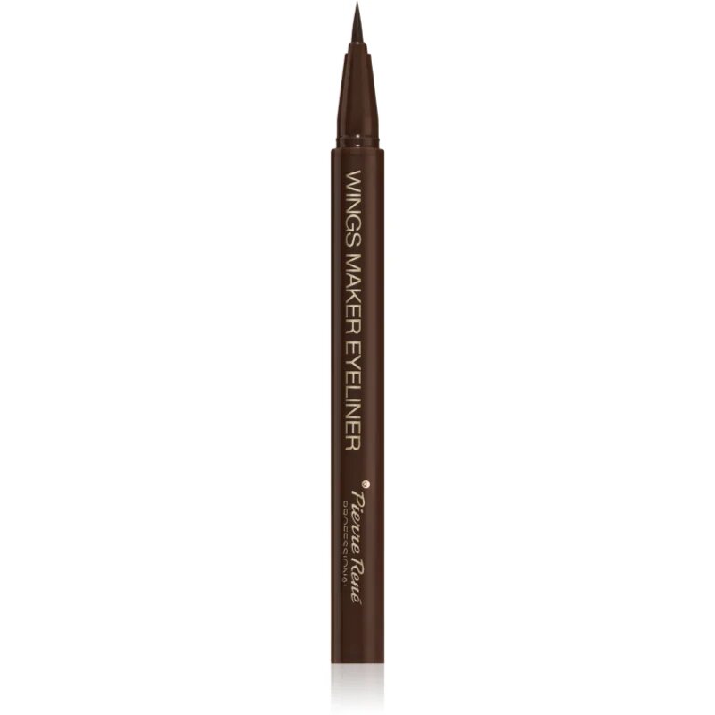 Pierre René Professional Wings Maker vízálló szemceruza árnyalat Brown 05 ml