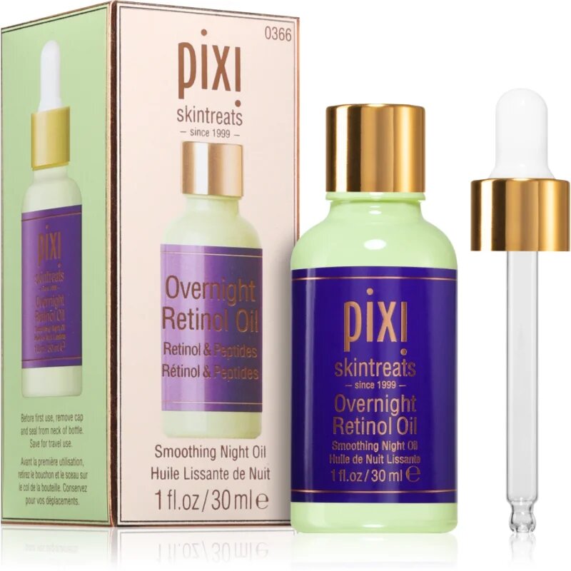 Pixi Overnight Retinol Oil regeneráló éjszakai arcápoló olaj retinollal 30 g