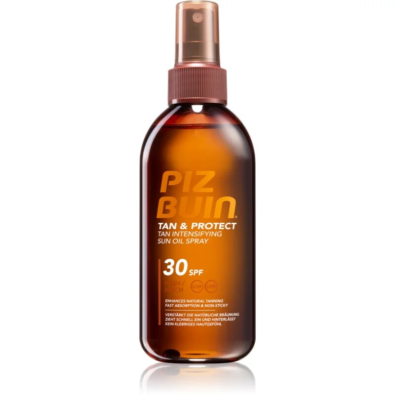 Piz Buin Tan & Protect napozást elősegítő védő olaj SPF 30 150 ml