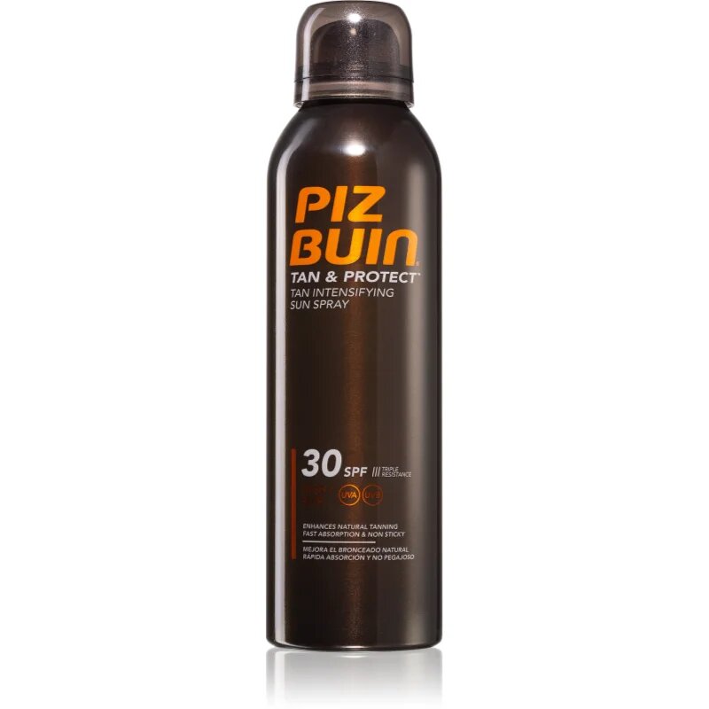 Piz Buin Tan & Protect védő spray az intenzív barnulásért SPF 30 150 ml