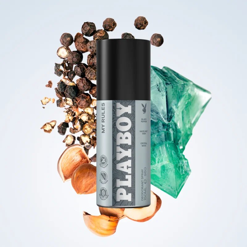 Playboy My Rules dezodor uraknak 150 ml