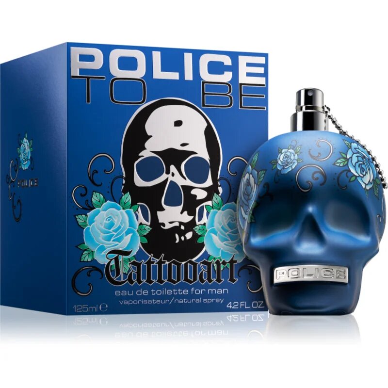 Police To Be Tattooart Eau de Toilette uraknak 125 ml