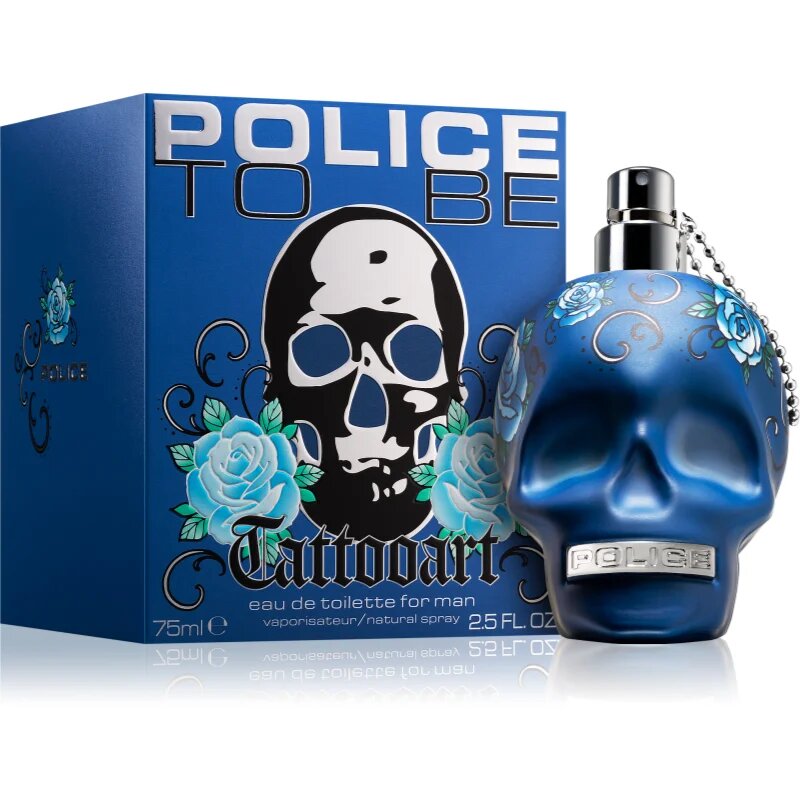 Police To Be Tattooart Eau de Toilette uraknak 75 ml