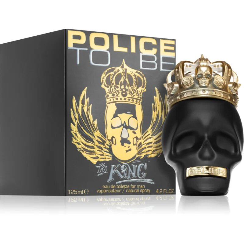 Police To Be The King Eau de Toilette uraknak 125 ml