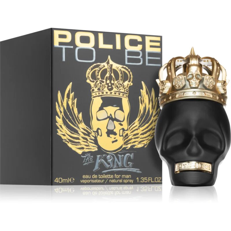 Police To Be The King Eau de Toilette uraknak 40 ml