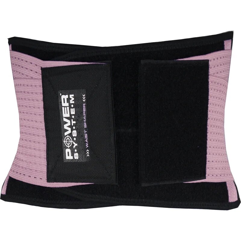Power System Waist Shaper karcsúsító és formázó szalag szín Pink L/XL (72–88 cm) 1 db