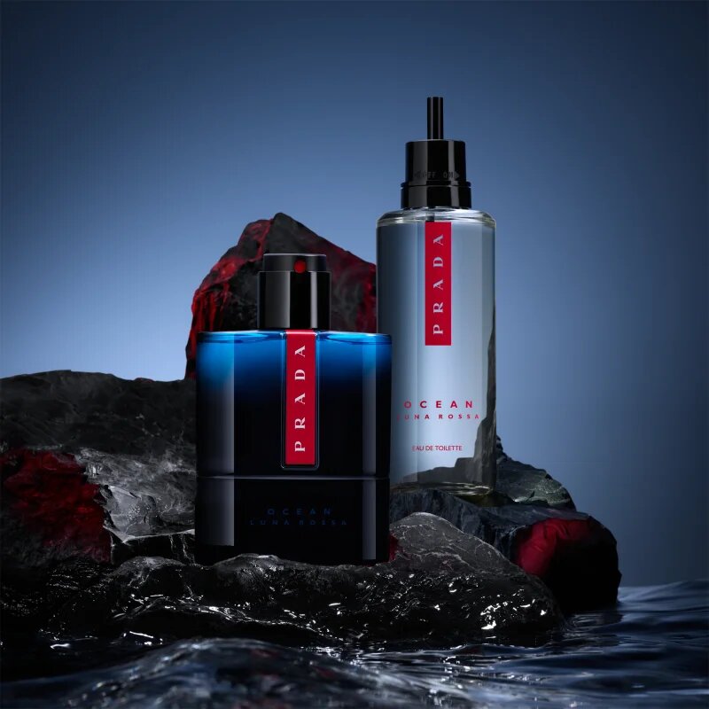 Prada Luna Rossa Ocean Eau de Toilette uraknak Refill 150 ml