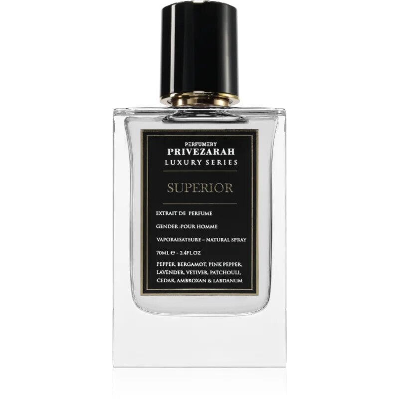 Prive Zarah Superior parfüm kivonat uraknak 70 ml