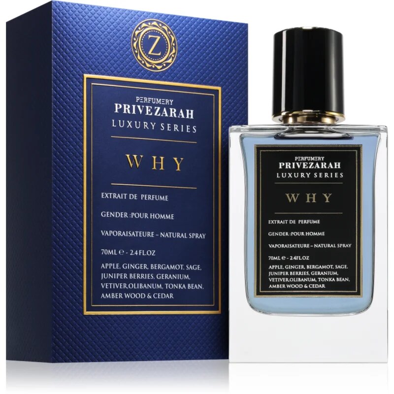 Prive Zarah Why parfüm kivonat uraknak 70 ml