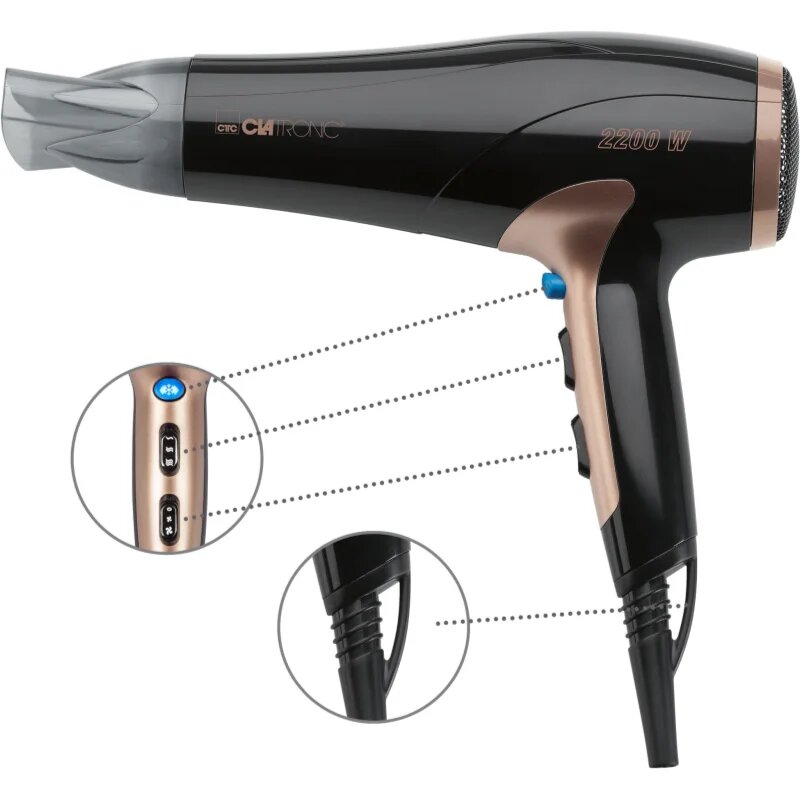ProfiCare Clatronic HT 3661 hajszárító 1 db