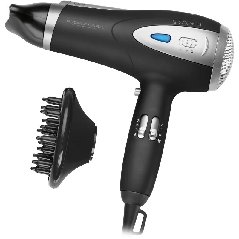 ProfiCare HTD 3113 hajszárító Black 1 db