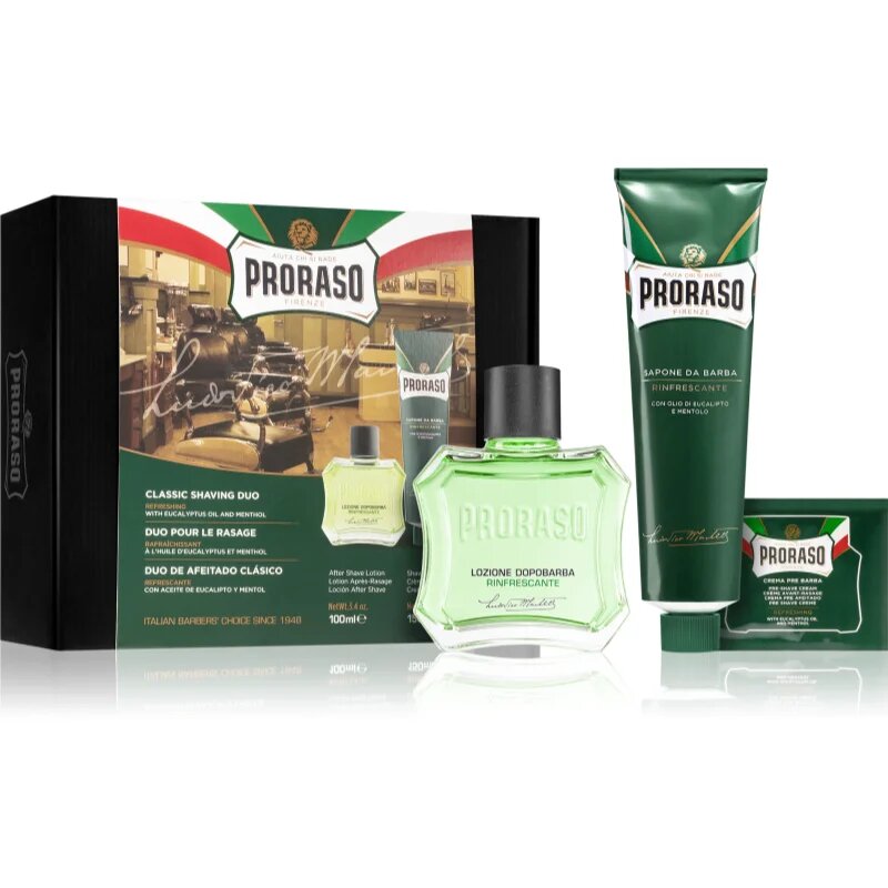 Proraso Refreshing borotválkozási készlet uraknak