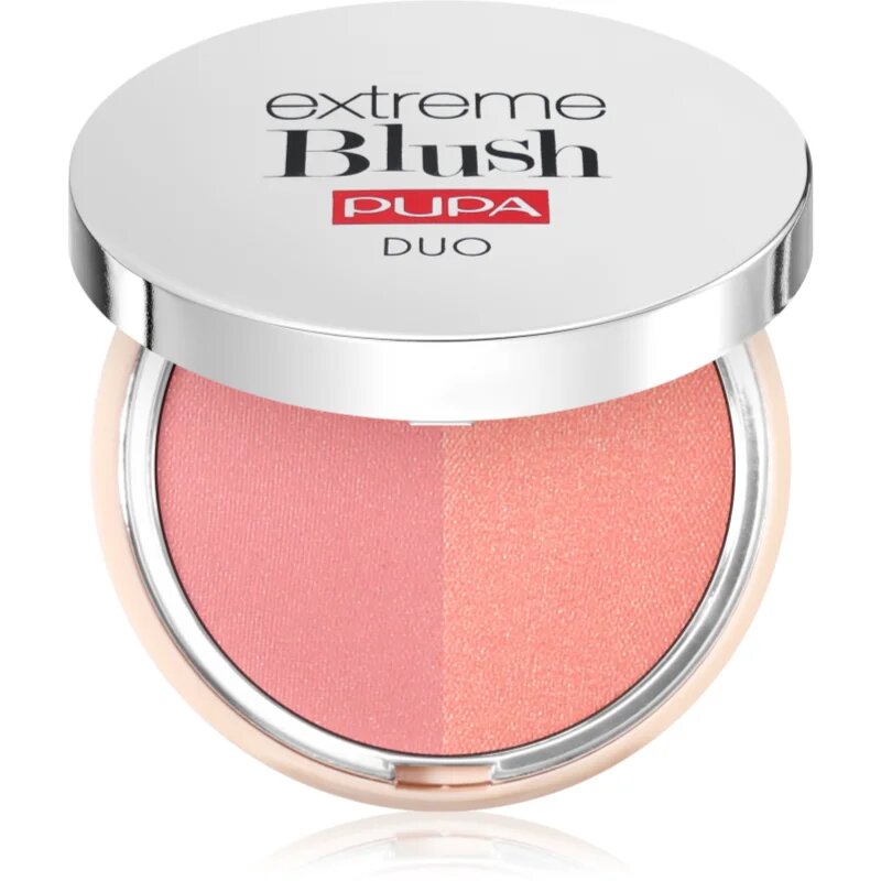 PUPA Milano Extreme Blush Duo kompakt arcpirosító árnyalat 4 g