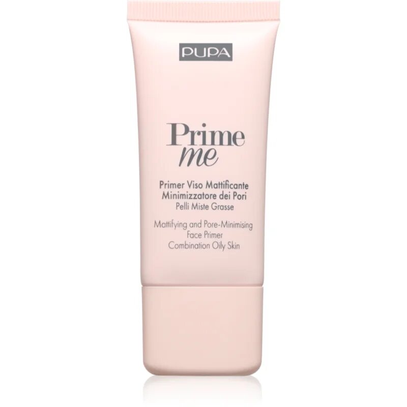 PUPA Milano Prime Me Mattifying Face Primer mattító primer a zsíros bőr redukálására árnyalat 002 30 ml