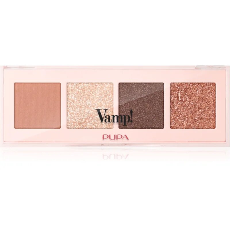 PUPA Milano Vamp! Eyeshadow Palette szemhéjfesték paletta 002 Gold Bronze 5.2 g