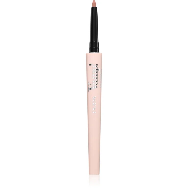 PUPA Milano Vamp! Lip Pencil vízálló szájceruza 2 az 1-ben árnyalat 004 Naked Nude 0.35 g