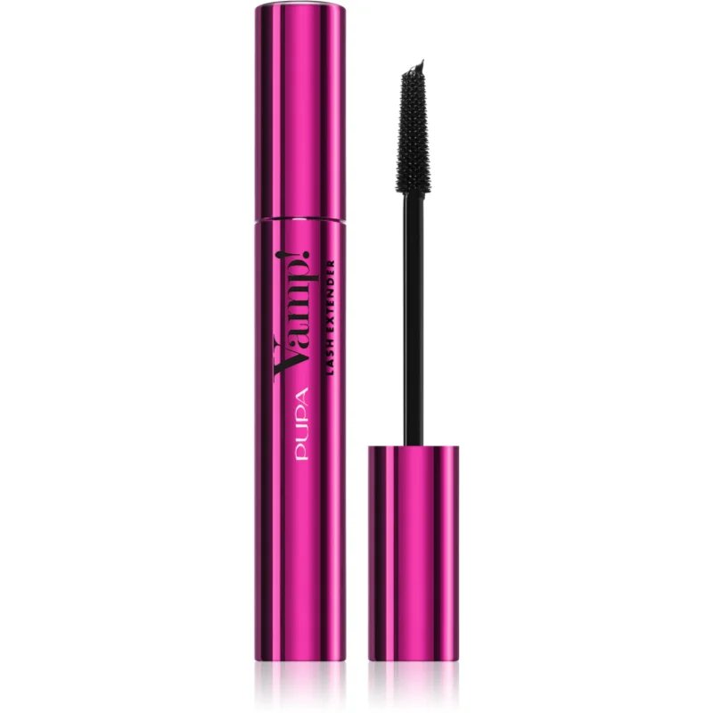 PUPA Milano Vamp! Mascara Lash Extender dúsító és hosszabbító szempillaspirál árnyalat 112 - Extra Black 14 ml