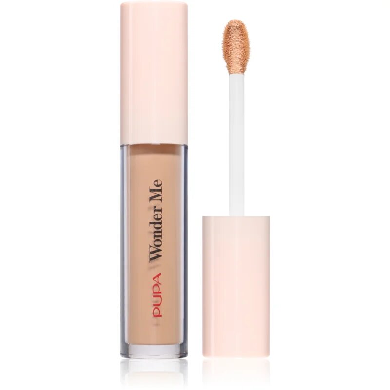 PUPA Milano Wonder Me Fatigue Eraser Concealer ápoló és élénkítő korrektor a szem alatti sötét karikákra árnyalat 040 Intense Warm Beige 4.2 ml