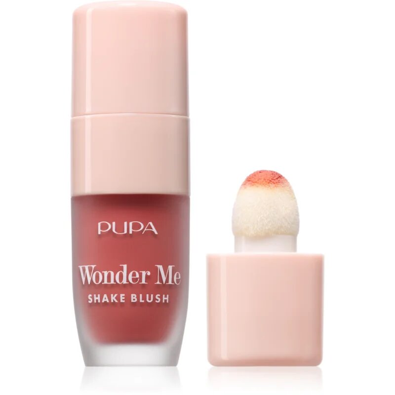 PUPA Milano Wonder Me Shake Blush krémes arcpirosító az élénk bőrért árnyalat 002 5.5 ml