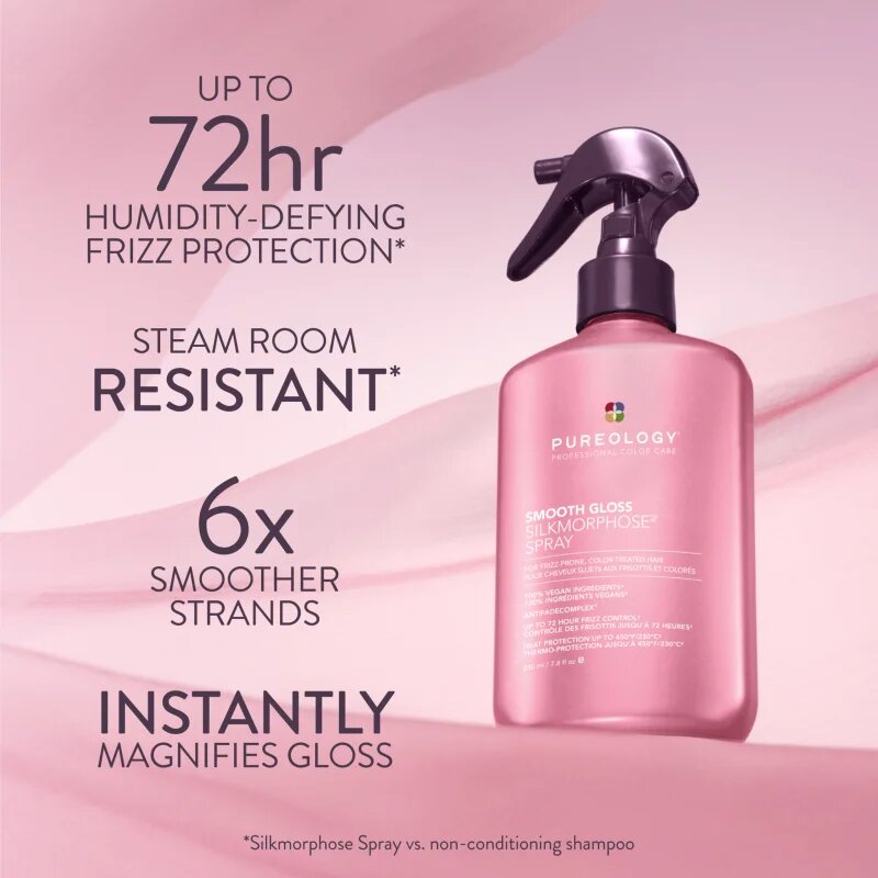 Pureology Smooth Gloss parfümös hajpermet a fénylő és selymes hajért hölgyeknek 230 ml