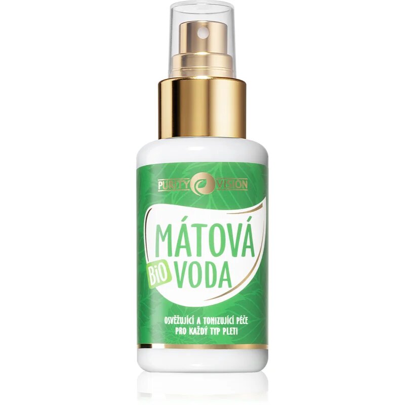 Purity Vision BIO frissítő arctisztító víz borsmentával 100 ml