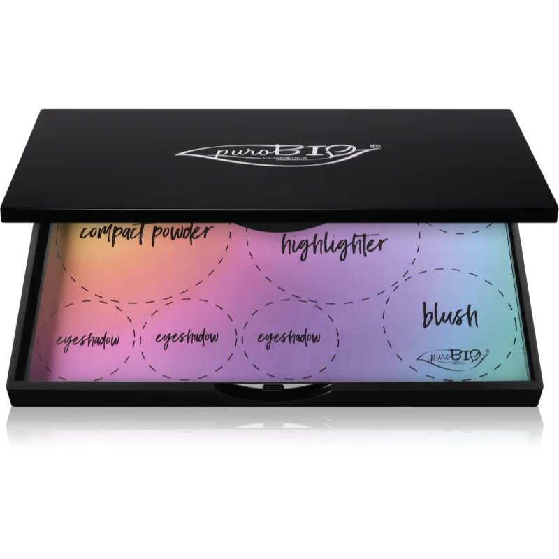 puroBIO Cosmetics Composable Magnetic Palette üres mágneses smink paletta 1 db