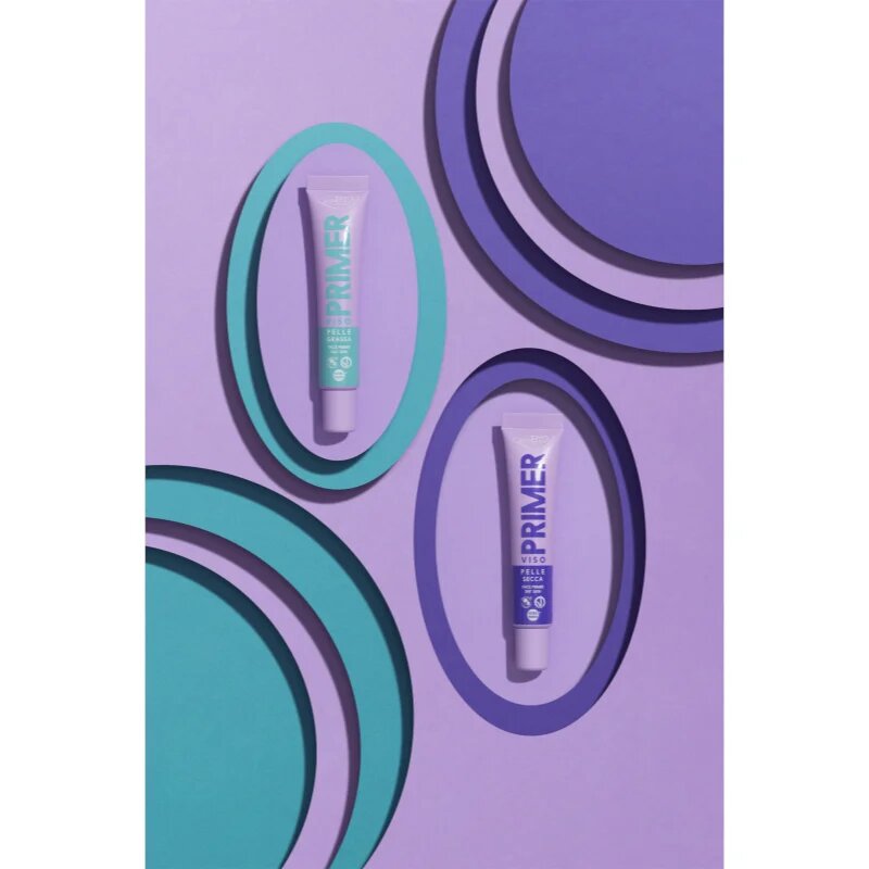 puroBIO Cosmetics Primer sminkalap a make-up alá zsíros bőrre 15 ml
