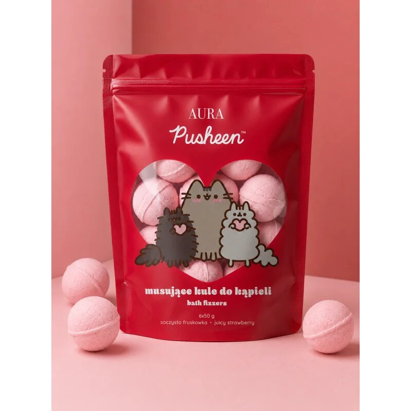 Pusheen Aura fürdőgolyó 6x50 g