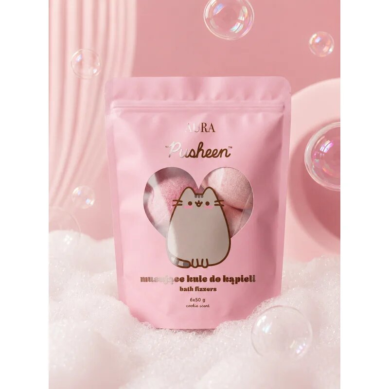 Pusheen Aura fürdőgolyó 6x50 g