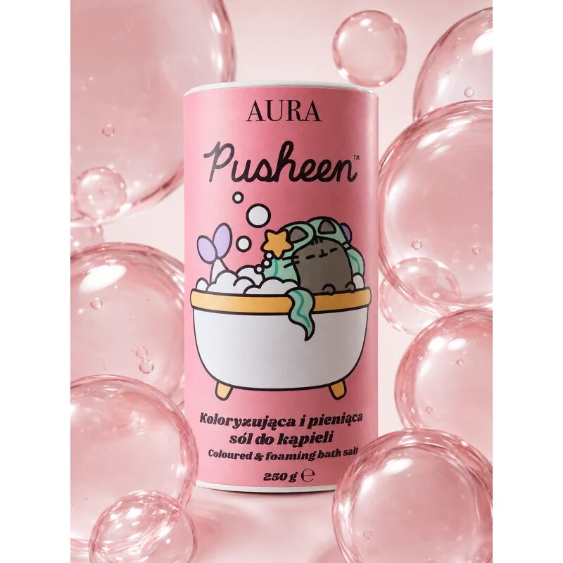 Pusheen Aura fürdősó 250 g