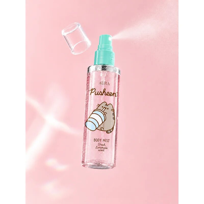 Pusheen Aura testápoló spray hölgyeknek 100 ml