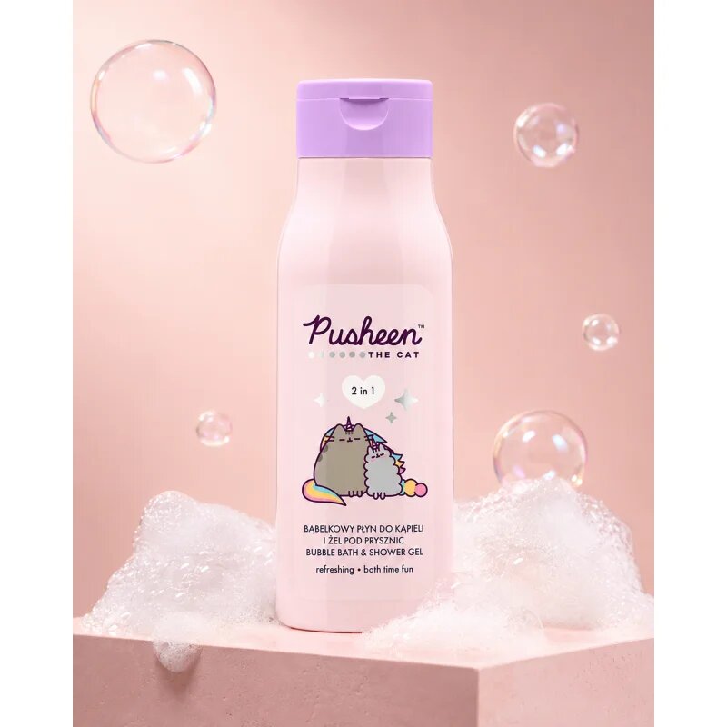 Pusheen Bubble Bath & Shower Gel tusfürdő gél 400 ml
