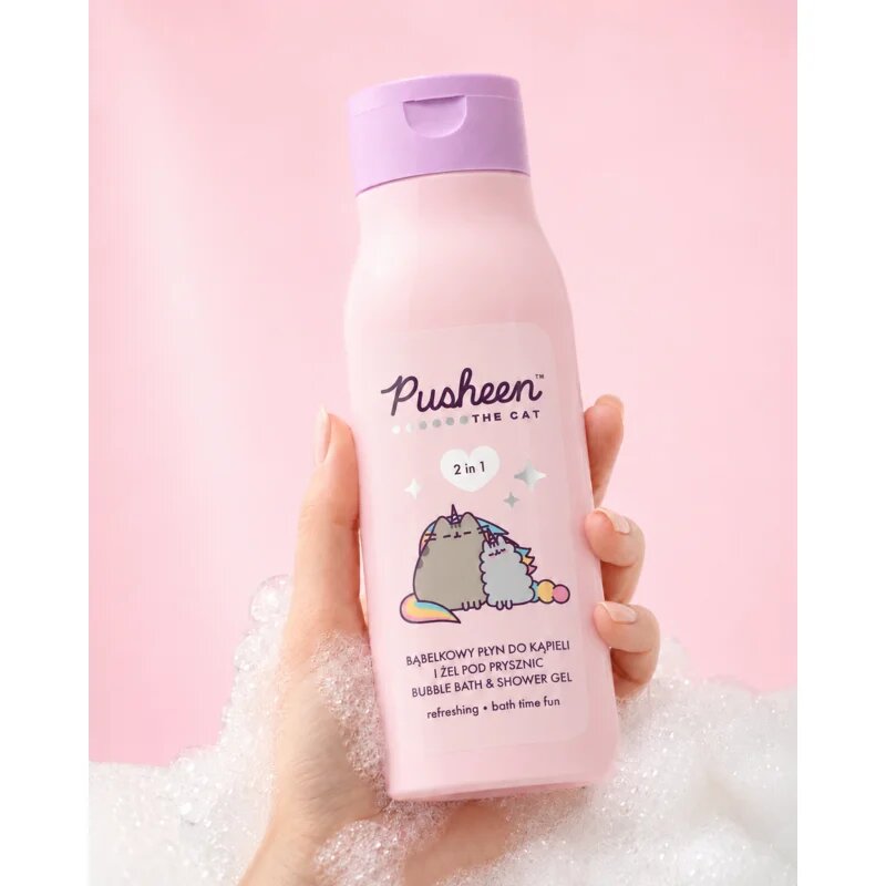 Pusheen Bubble Bath & Shower Gel tusfürdő gél 400 ml