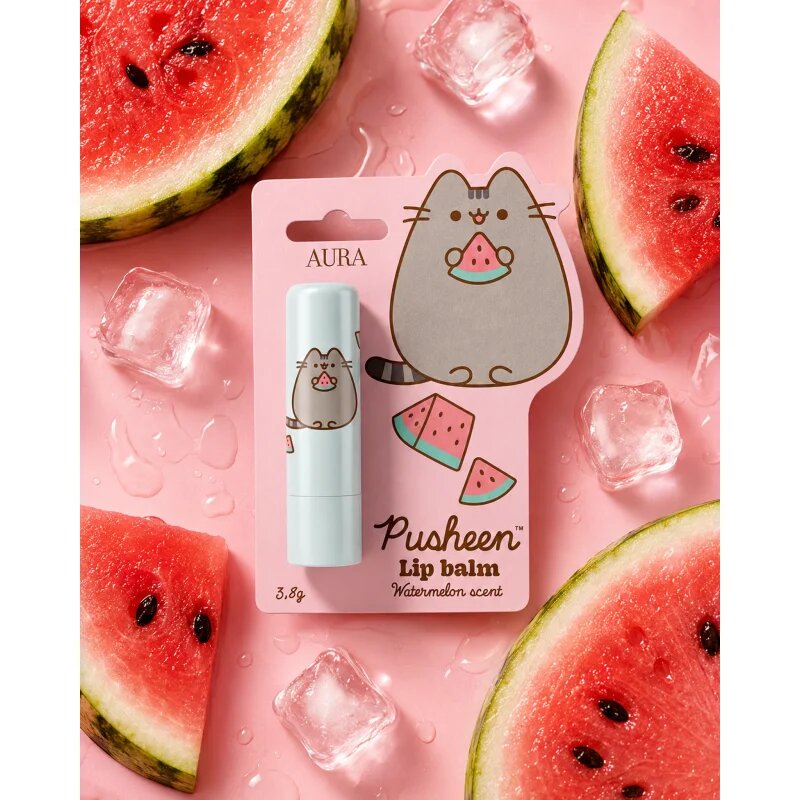 Pusheen Lip Balm ajakbalzsam árnyalat Watermelon 3.8 g