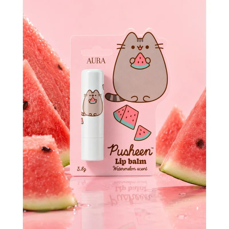 Pusheen Lip Balm ajakbalzsam árnyalat Watermelon 3.8 g