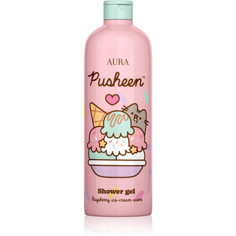 Pusheen Raspberry Ice-Cream tusfürdő gél 500 ml