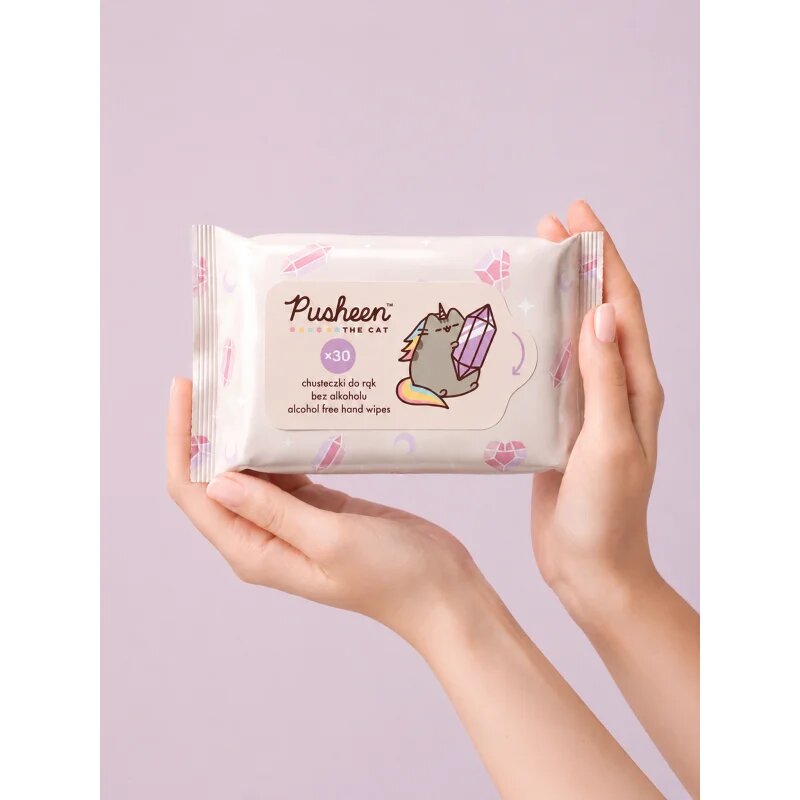 Pusheen Wet wipes nedves törlőkendők gyermekeknek 30 db