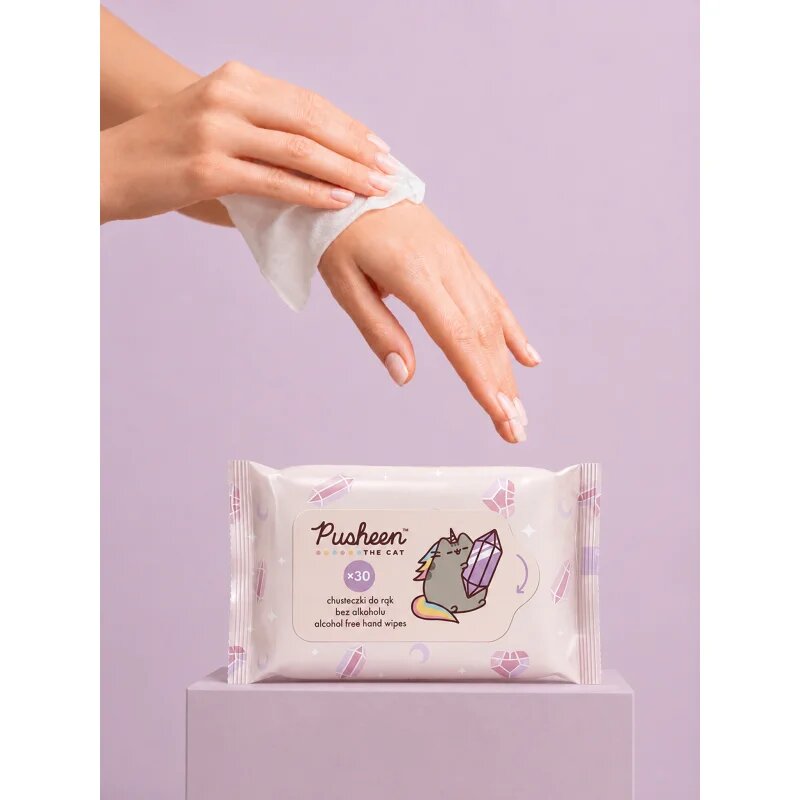Pusheen Wet wipes nedves törlőkendők gyermekeknek 30 db