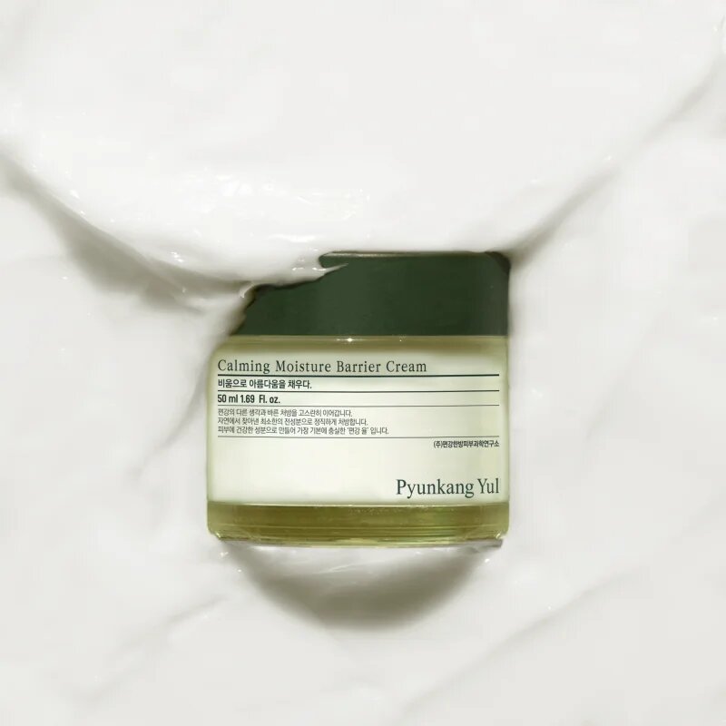 Pyunkang Yul Calming Moisture Barrier Cream nyugtató és regeneráló krém az érzékeny arcbőrre 50 ml