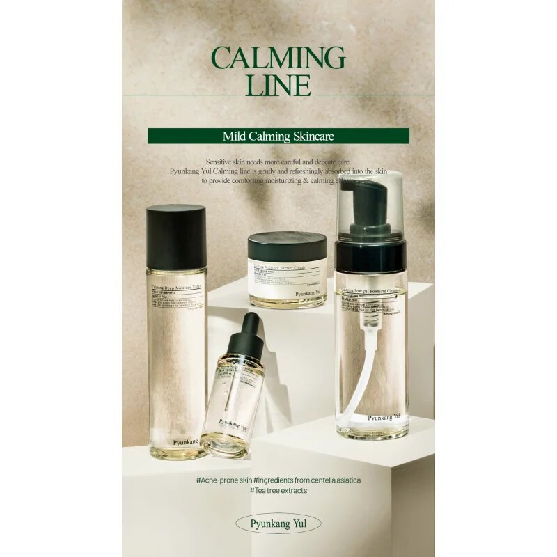 Pyunkang Yul Calming Moisture Deep Toner nyugtató tonikum a bőr intenzív hidratálásához 150 ml
