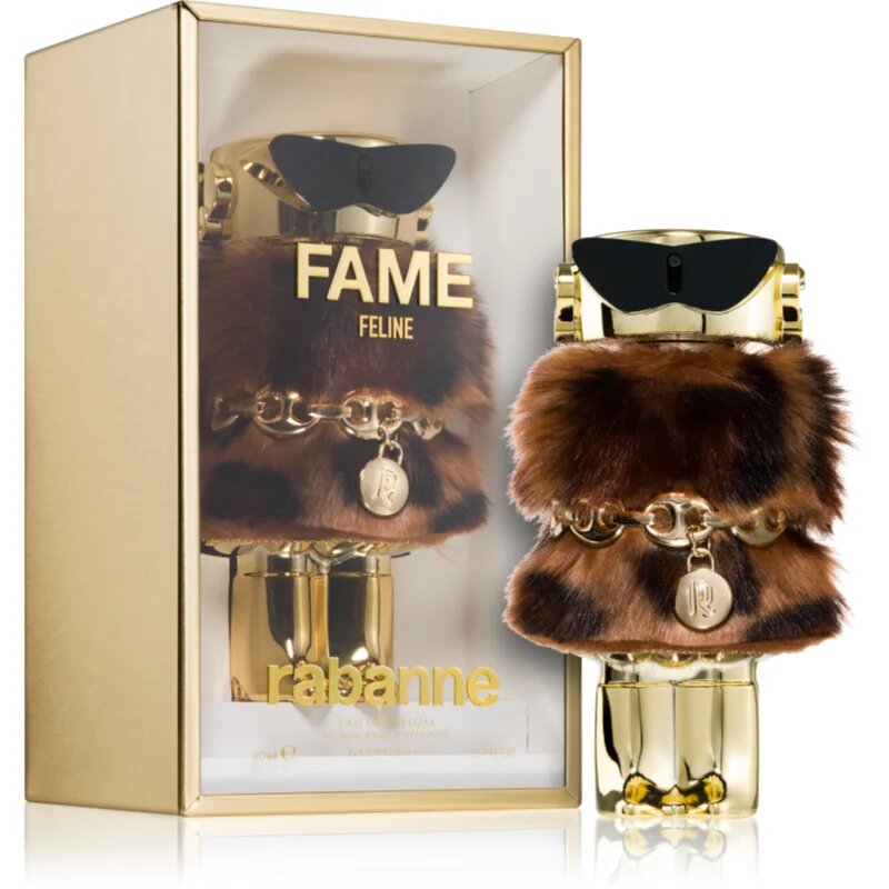 Rabanne Fame Feline Limited Edition Eau de Parfum utántölthető hölgyeknek 80 ml