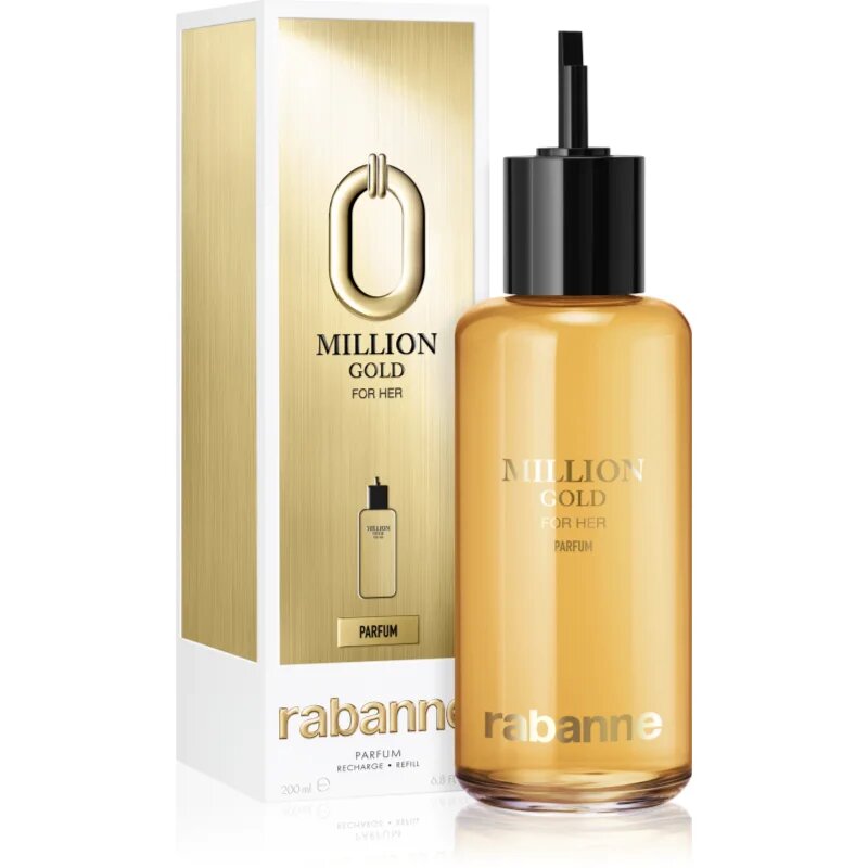 Rabanne Million Gold For Her Le Parfum utántöltő hölgyeknek 200 ml