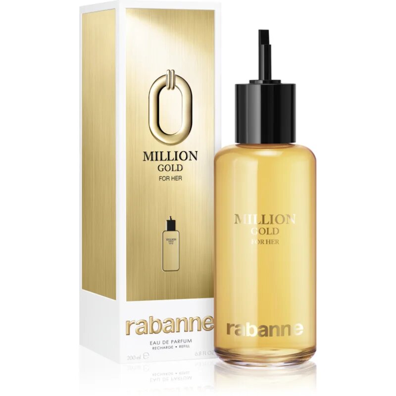 Rabanne Million Gold For Her utántöltő hölgyeknek 200 ml