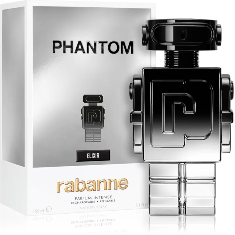 Rabanne Phantom Elixir parfüm utántölthető uraknak 150 ml