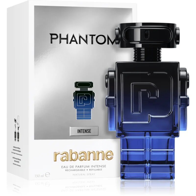 Rabanne Phantom Intense Eau de Parfum utántölthető uraknak 150 ml