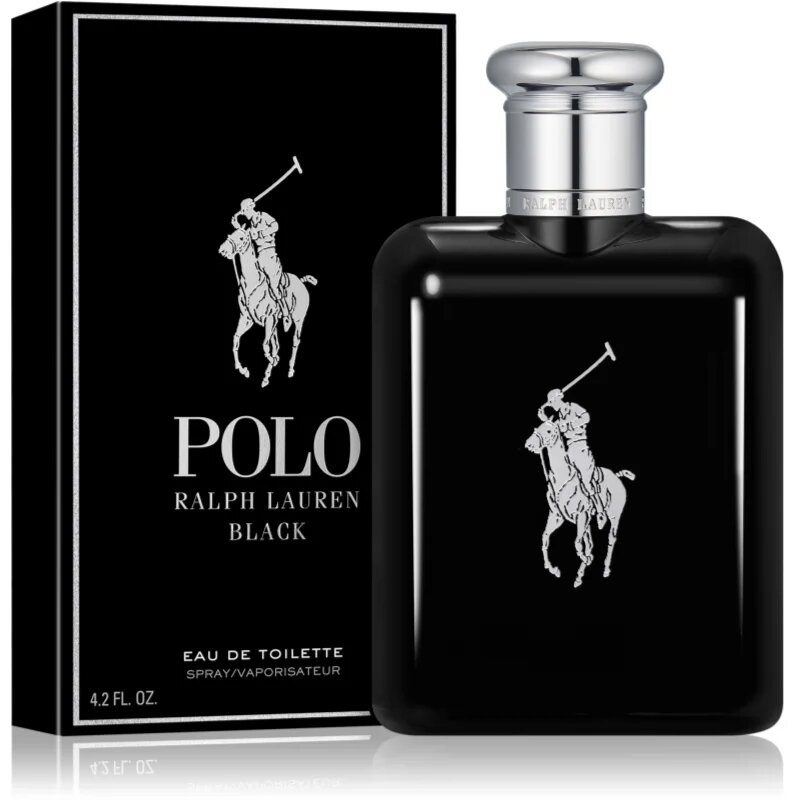 Ralph Lauren Polo Black Eau de Toilette uraknak 125 ml