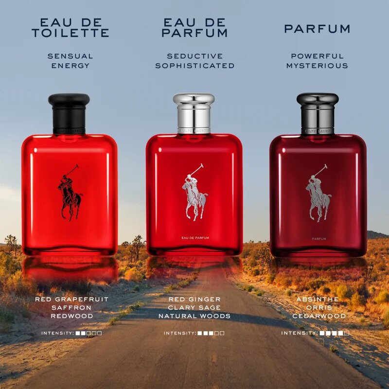 Ralph Lauren Polo Red Eau de Parfum uraknak 75 ml