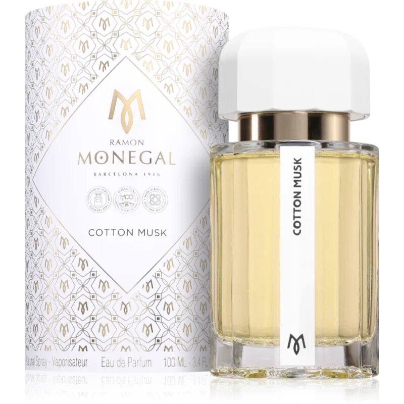 Ramon Monegal Cotton Musk Eau de Parfum hölgyeknek 100 ml