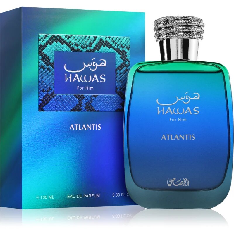 Rasasi Hawas Atlantis Eau de Parfum uraknak 100 ml